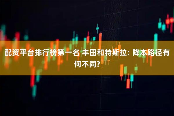 配资平台排行榜第一名 丰田和特斯拉: 降本路径有何不同?
